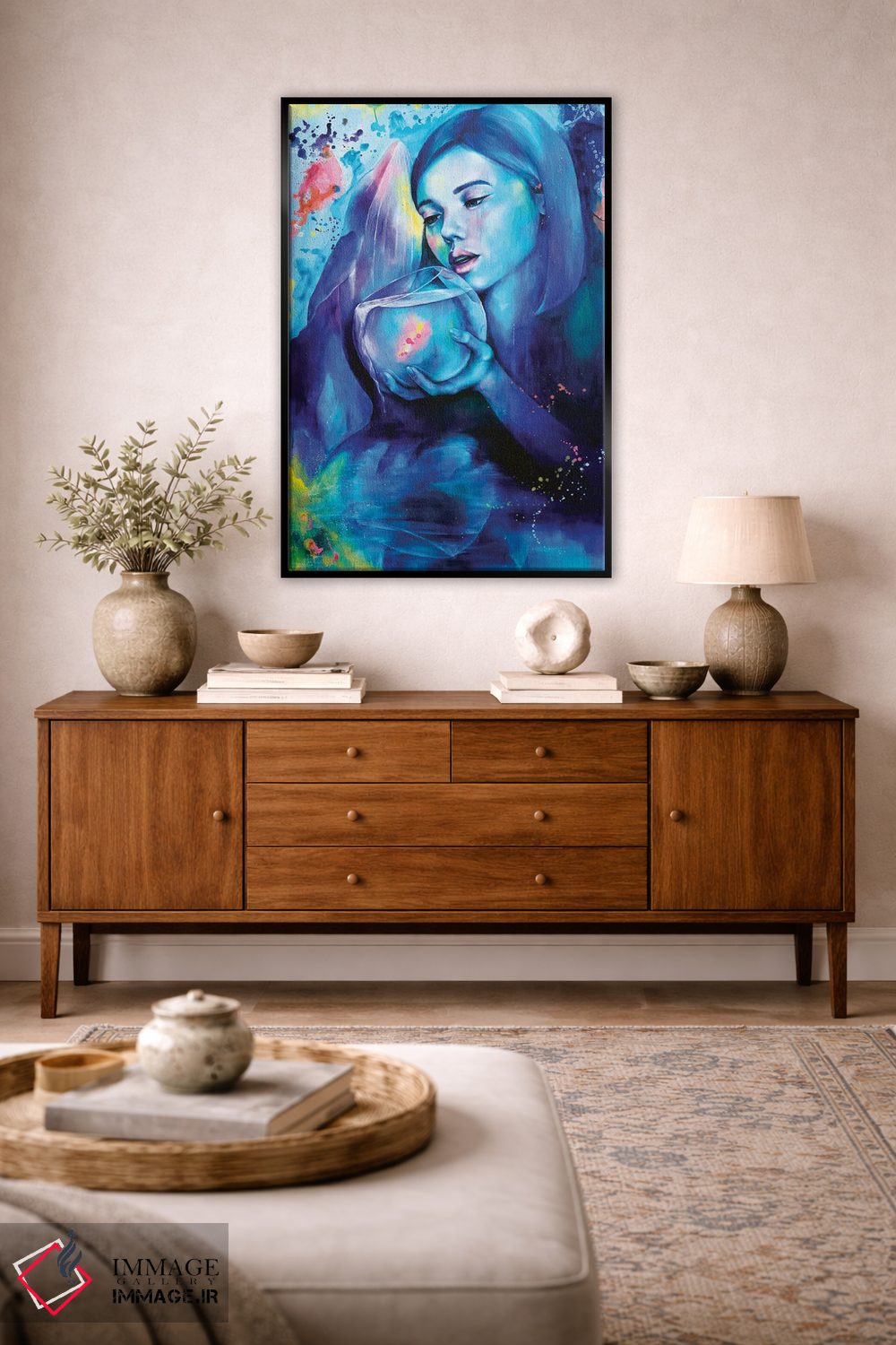 تابلو دکوراتیو رهایت می کنم اثر یوری کیم - D3B