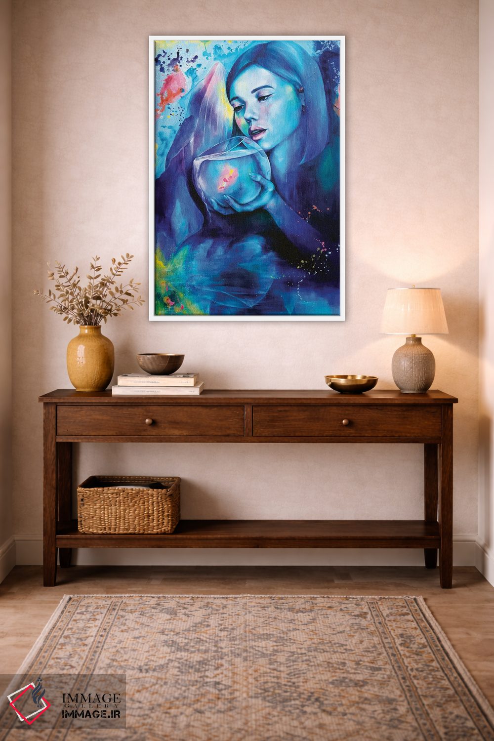 تابلو دکوراتیو رهایت می کنم اثر یوری کیم - D2W