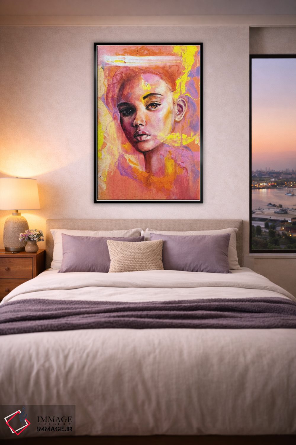 تابلو دکوراتیو شاید اثر یوری کیم - D6B