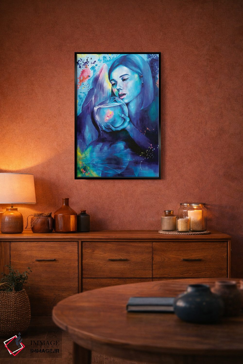 تابلو دکوراتیو رهایت می کنم اثر یوری کیم - D5B