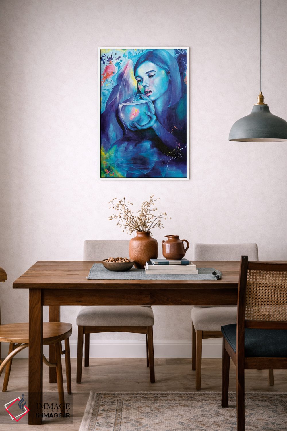 تابلو دکوراتیو رهایت می کنم اثر یوری کیم - D6W