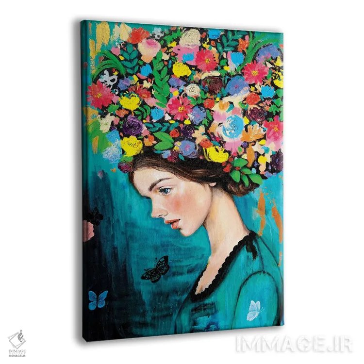 تابلو دکوراتیو سنگینی عشق اثر یوری کیم - نمای پرسپکتیو محصول