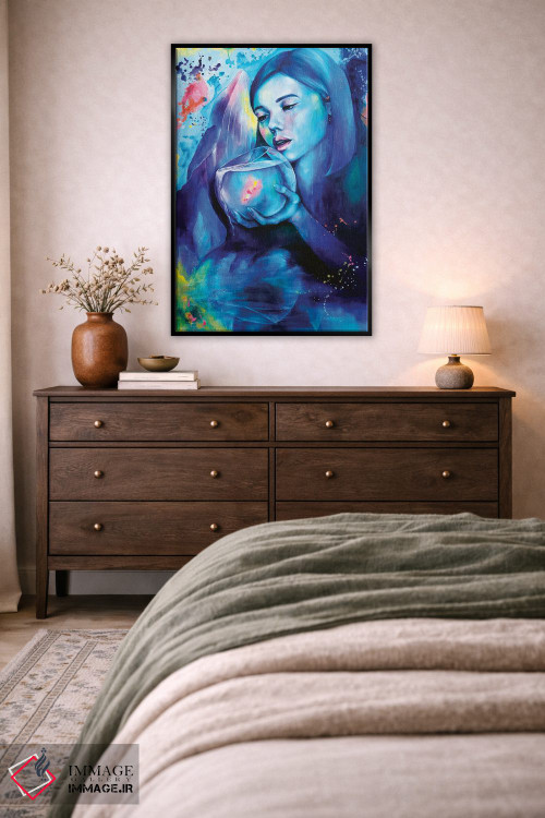 تابلو دکوراتیو رهایت می کنم اثر یوری کیم - D4B