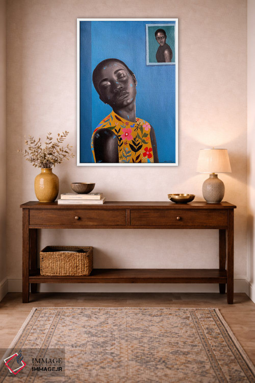 تابلو دکوراتیو گنجینه ام را به تن می کنم ۲ اثر اییتایو الاگبه - D2W