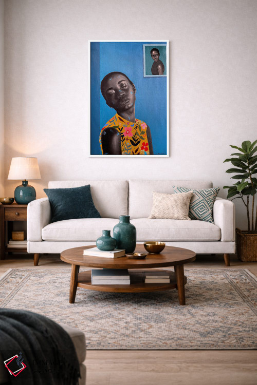 تابلو دکوراتیو گنجینه ام را به تن می کنم ۲ اثر اییتایو الاگبه - D3W