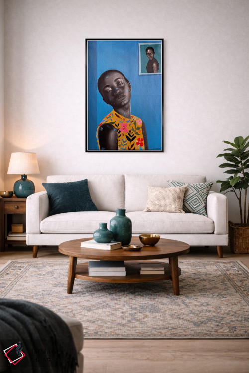 تابلو دکوراتیو گنجینه ام را به تن می کنم ۲ اثر اییتایو الاگبه - D4B