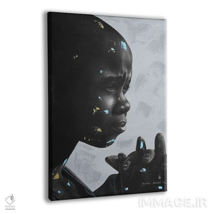 تابلو دکوراتیو غریزه فراتر اثر اییتایو الاگبه - نمای پرسپکتیو محصول