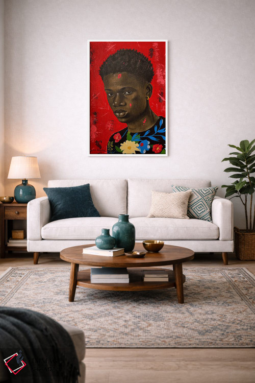 تابلو دکوراتیو من متفاوت ام ۵ اثر اییتایو الاگبه - D3W