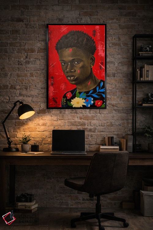 تابلو دکوراتیو من متفاوت ام ۵ اثر اییتایو الاگبه - D5B