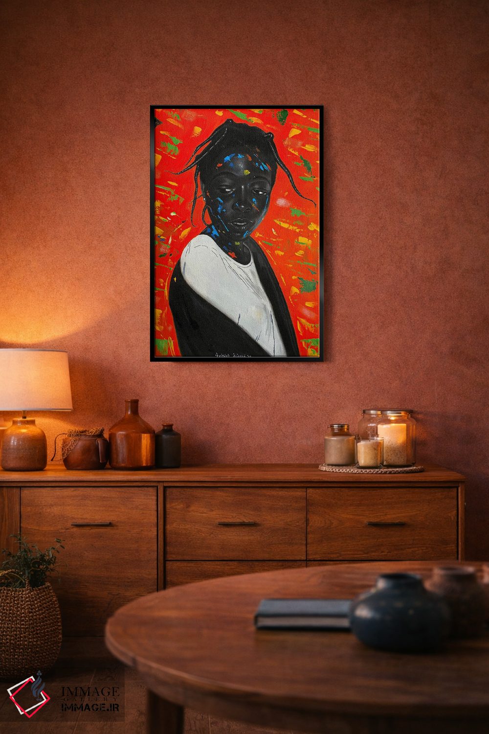تابلو دکوراتیو نسل جدید اثر اییتایو الاگبه - D6B
