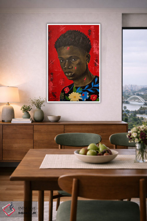 تابلو دکوراتیو من متفاوت ام ۵ اثر اییتایو الاگبه - D6W