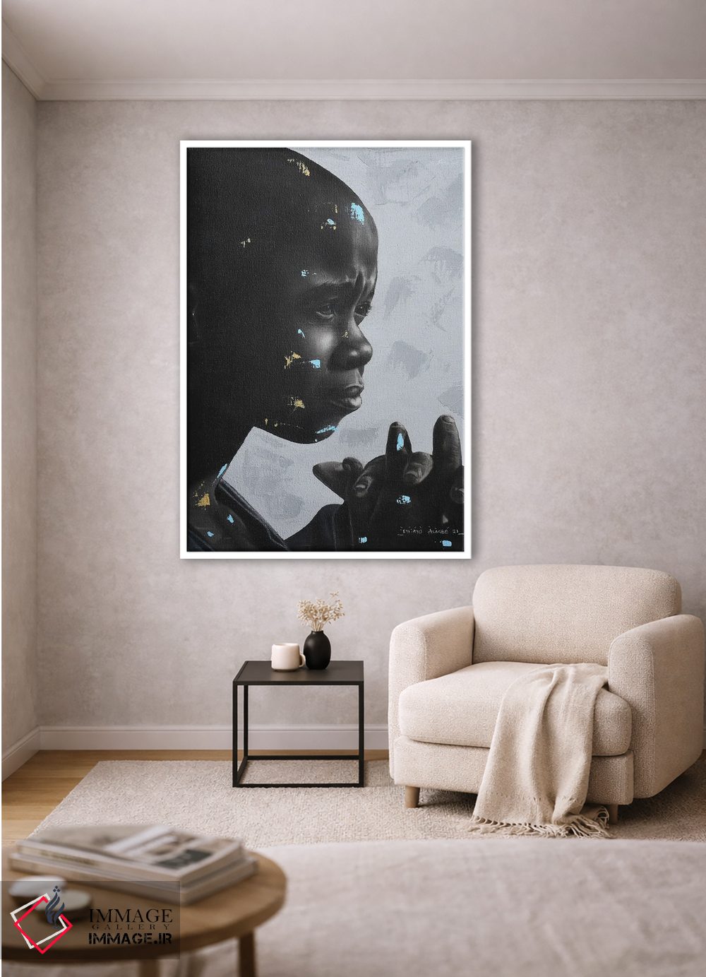 تابلو دکوراتیو غریزه فراتر اثر اییتایو الاگبه - D1W