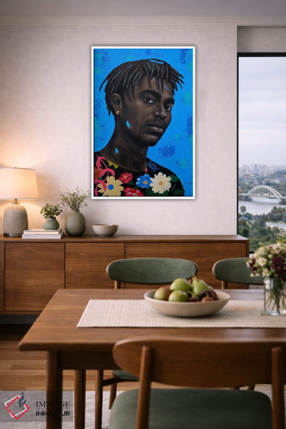 تابلو دکوراتیو من متفاوت ام ۱ اثر اییتایو الاگبه - D5W