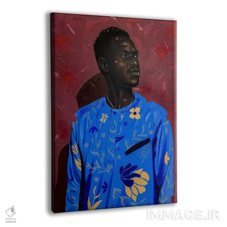 تابلو دکوراتیو بازنگری اثر اییتایو الاگبه - نمای پرسپکتیو محصول