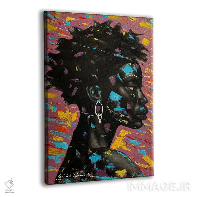 تابلو دکوراتیو نامه ای به آریکه اثر اییتایو الاگبه - نمای پرسپکتیو محصول