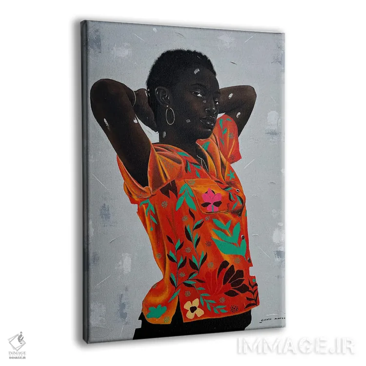 تابلو دکوراتیو آزاد چون پرنده اثر اییتایو الاگبه - نمای پرسپکتیو محصول