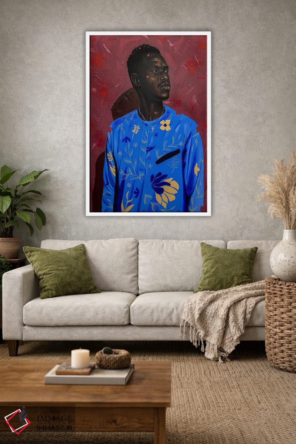 تابلو دکوراتیو بازنگری اثر اییتایو الاگبه - D1W