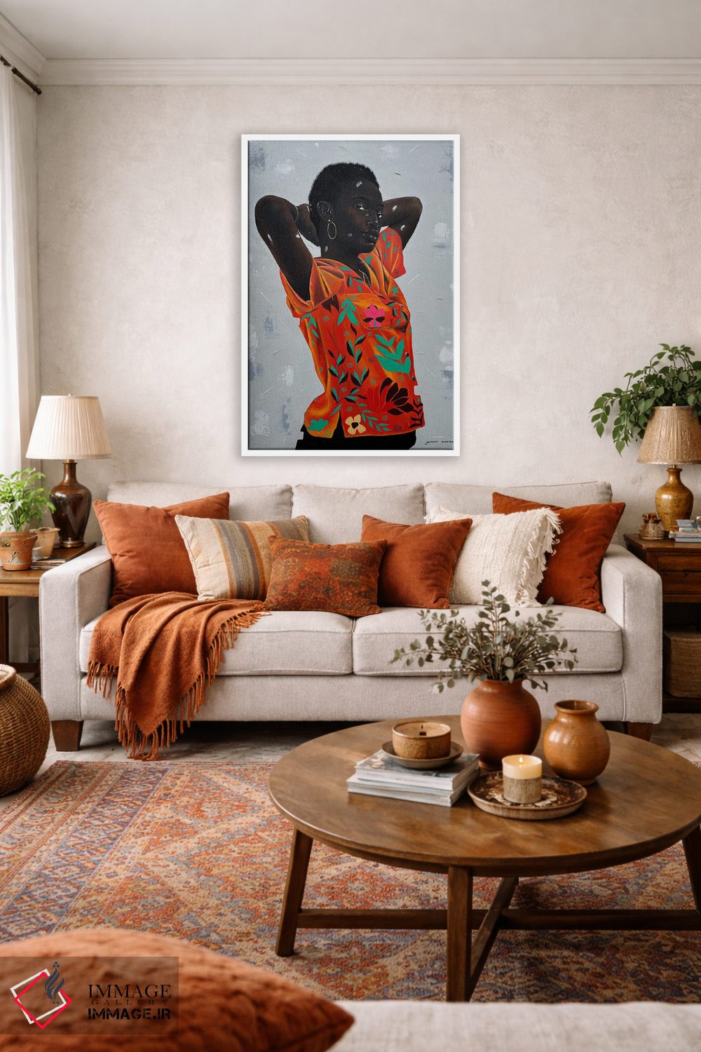 تابلو دکوراتیو آزاد چون پرنده اثر اییتایو الاگبه - D1W