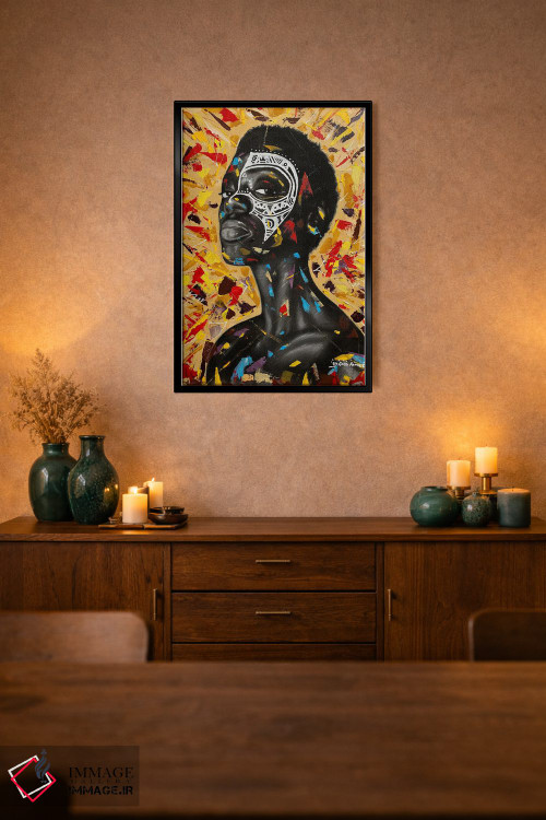 تابلو دکوراتیو انتظار اثر اییتایو الاگبه - D2B