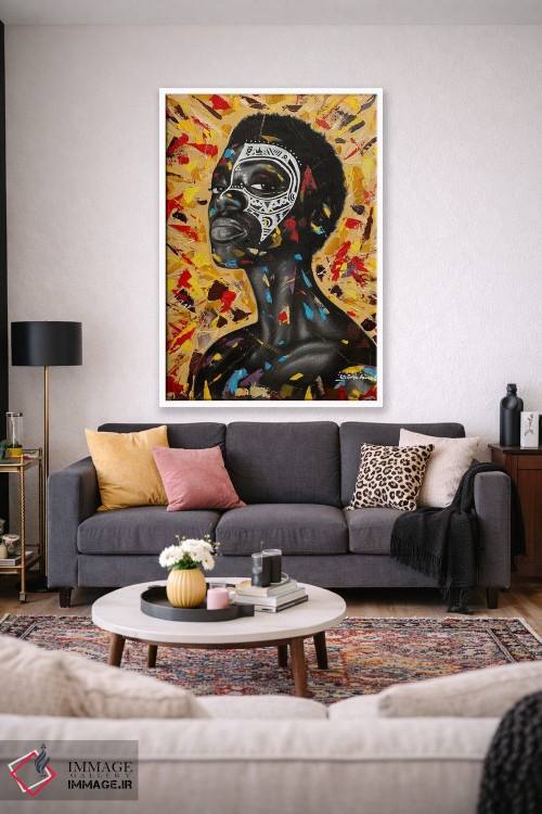 تابلو دکوراتیو انتظار اثر اییتایو الاگبه - D1W