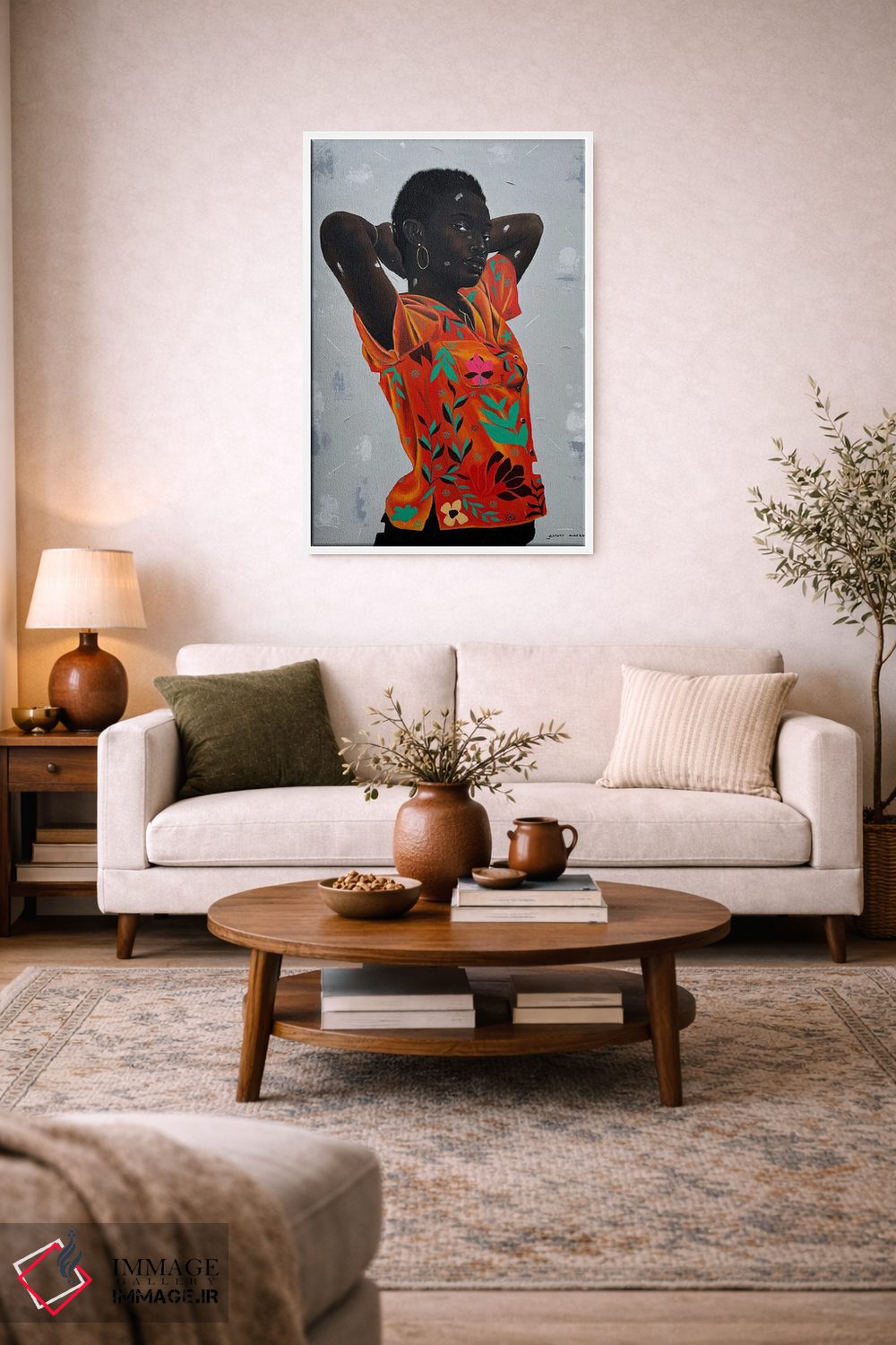 تابلو دکوراتیو آزاد چون پرنده اثر اییتایو الاگبه - D2W