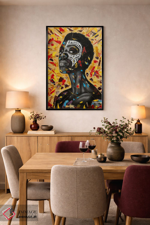 تابلو دکوراتیو انتظار اثر اییتایو الاگبه - D4B