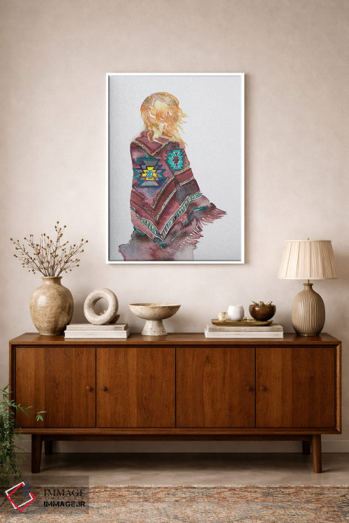 تابلو مینیمال زنده اثر الیزابت بکر - D1W