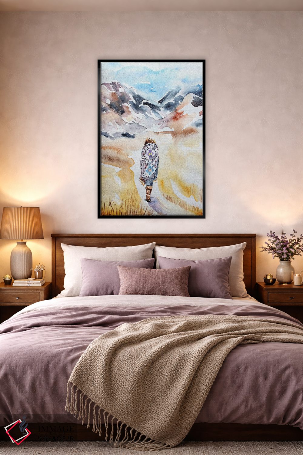 تابلو مدرن سرگردان اثر الیزابت بکر - D5B