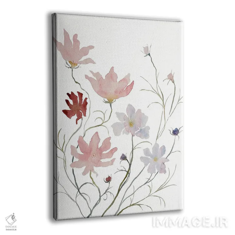 تابلو مینیمال کاسموس شماره ۳ اثر الیزابت بکر - نمای پرسپکتیو محصول