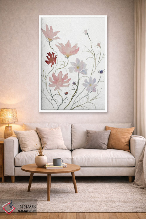 تابلو مینیمال کاسموس شماره ۳ اثر الیزابت بکر - D1W