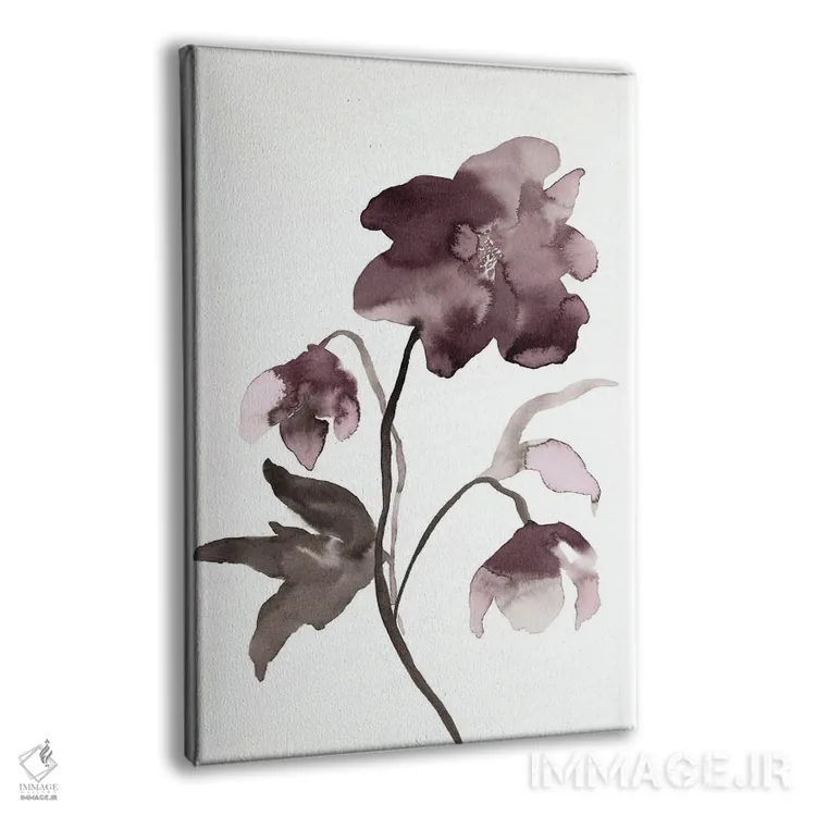 تابلو مینیمال دارواش شماره ۱۲ اثر الیزابت بکر - نمای پرسپکتیو محصول