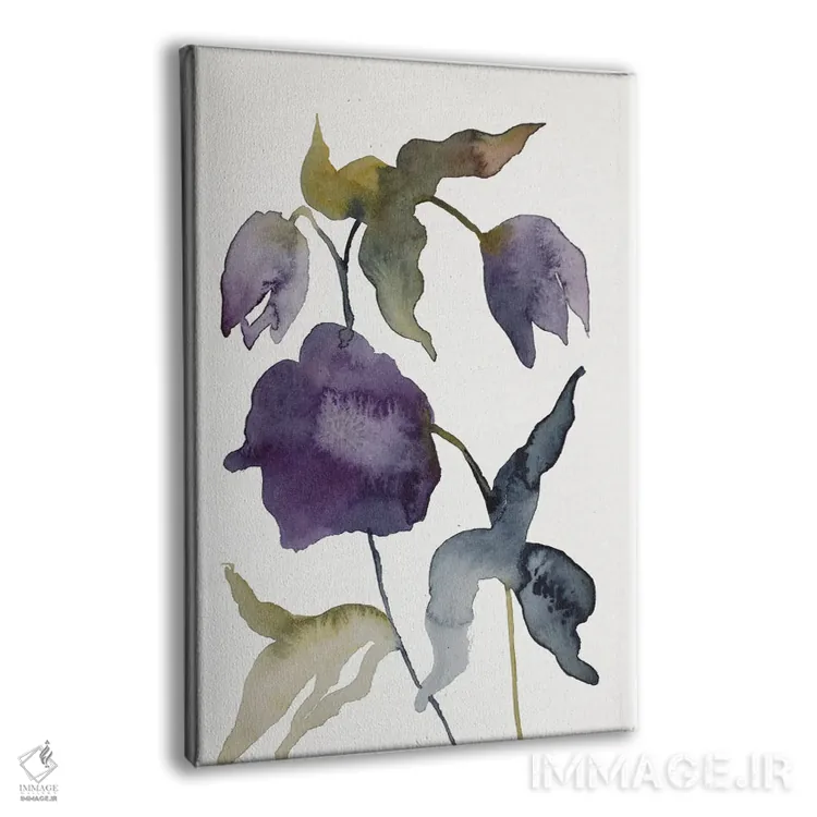 تابلو مینیمال دارواش شماره ۲۵ اثر الیزابت بکر - نمای پرسپکتیو محصول