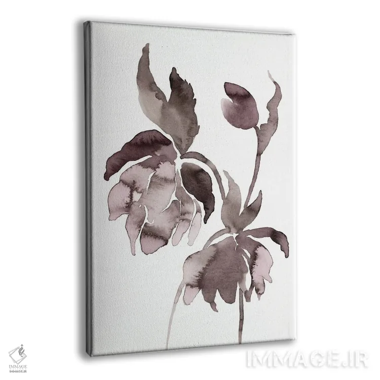 تابلو مینیمال دارواش شماره ۱۳ اثر الیزابت بکر - نمای پرسپکتیو محصول