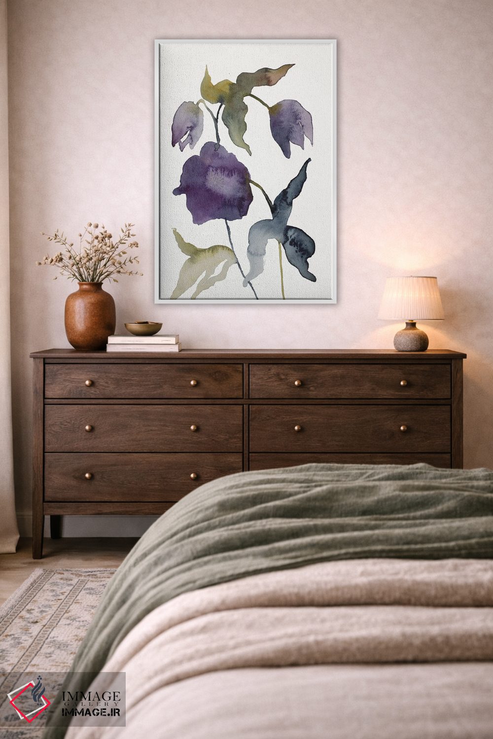 تابلو مینیمال دارواش شماره ۲۵ اثر الیزابت بکر - D2W