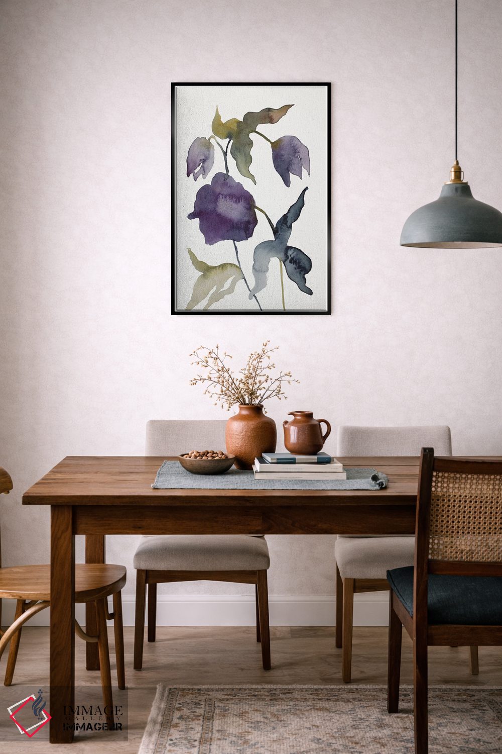 تابلو مینیمال دارواش شماره ۲۵ اثر الیزابت بکر - D6B