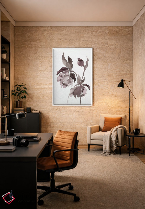 تابلو مینیمال دارواش شماره ۱۳ اثر الیزابت بکر - D6W