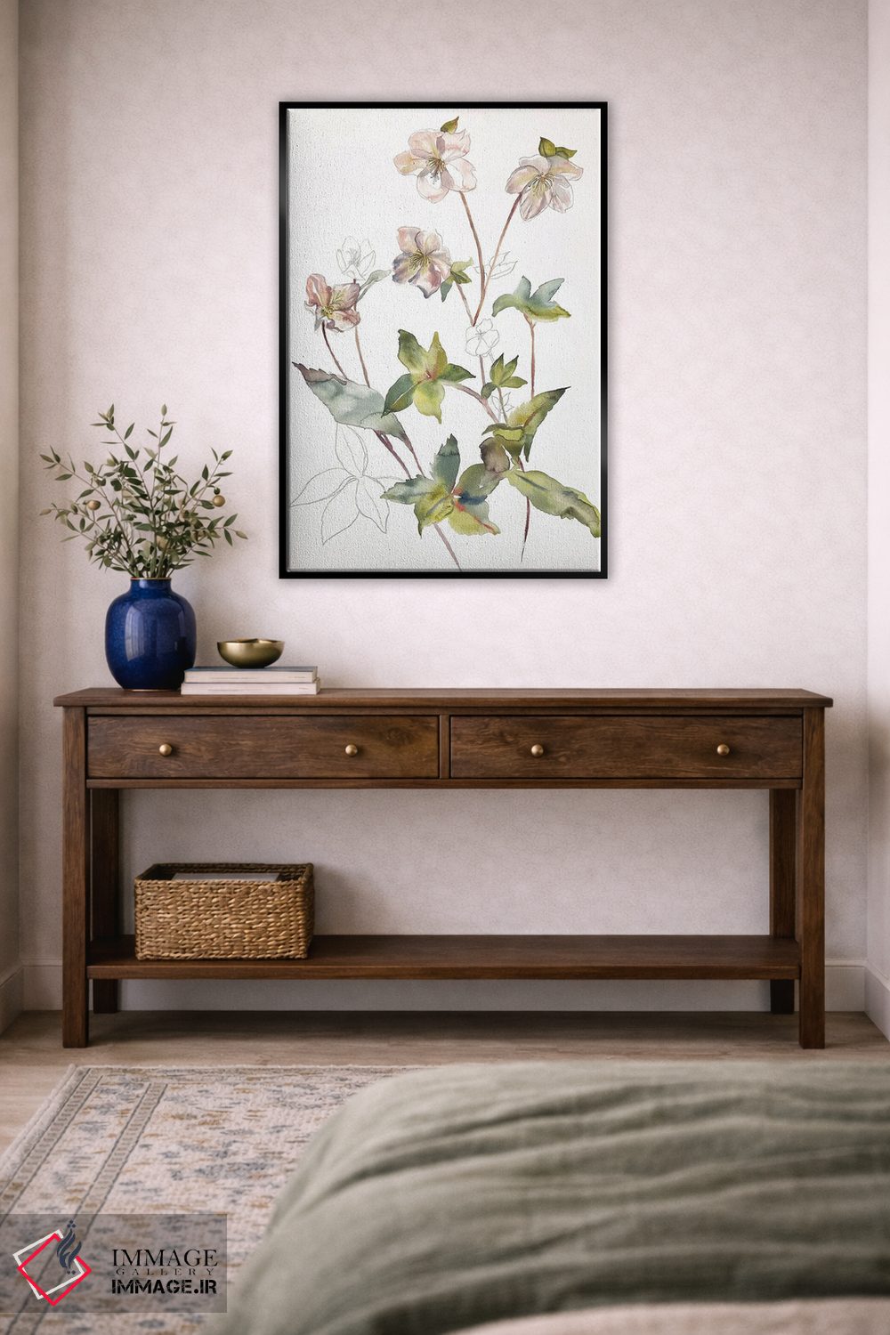 تابلو مینیمال دارواش شماره ۳۴ اثر الیزابت بکر - D5B