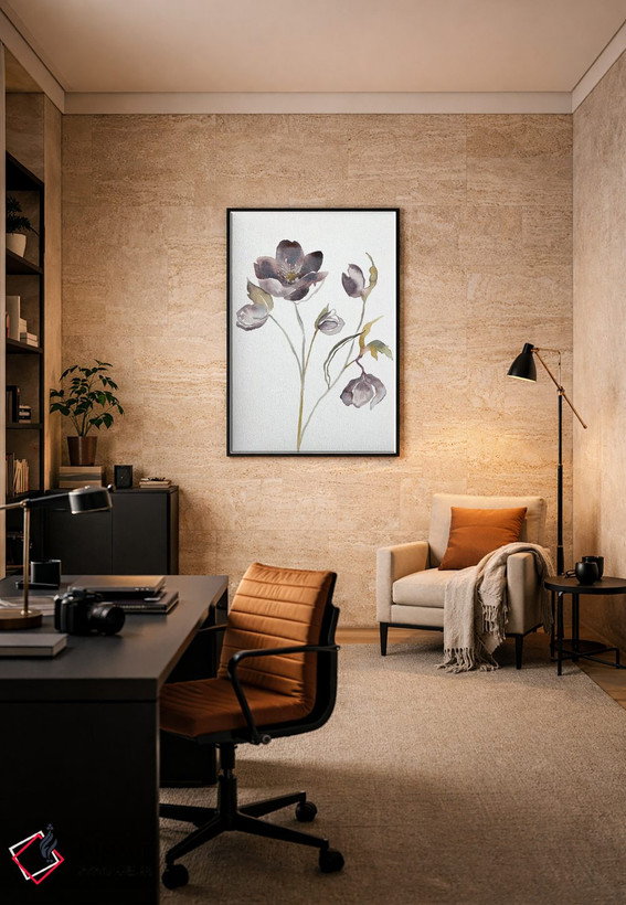 تابلو مینیمال دارواش شماره ۱۷ اثر الیزابت بکر - D6B