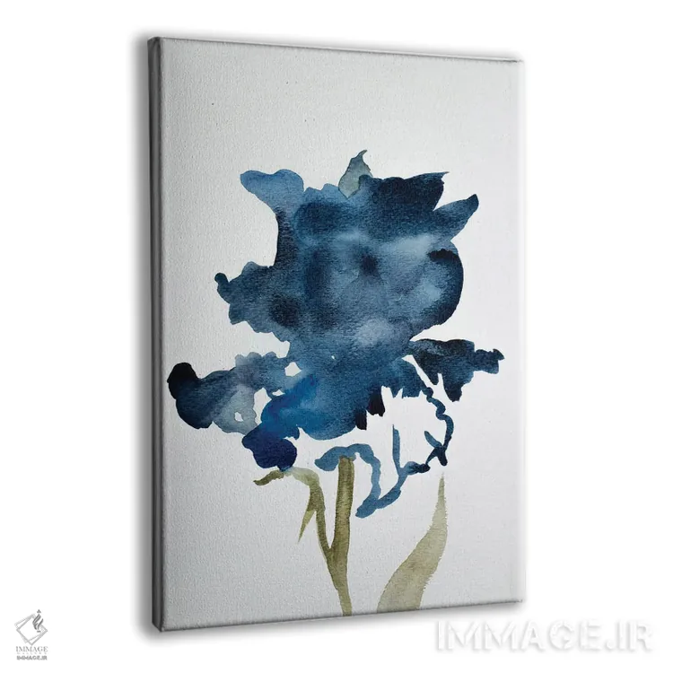 تابلو مینیمال زنبق شماره ۱۰ اثر الیزابت بکر - نمای پرسپکتیو محصول