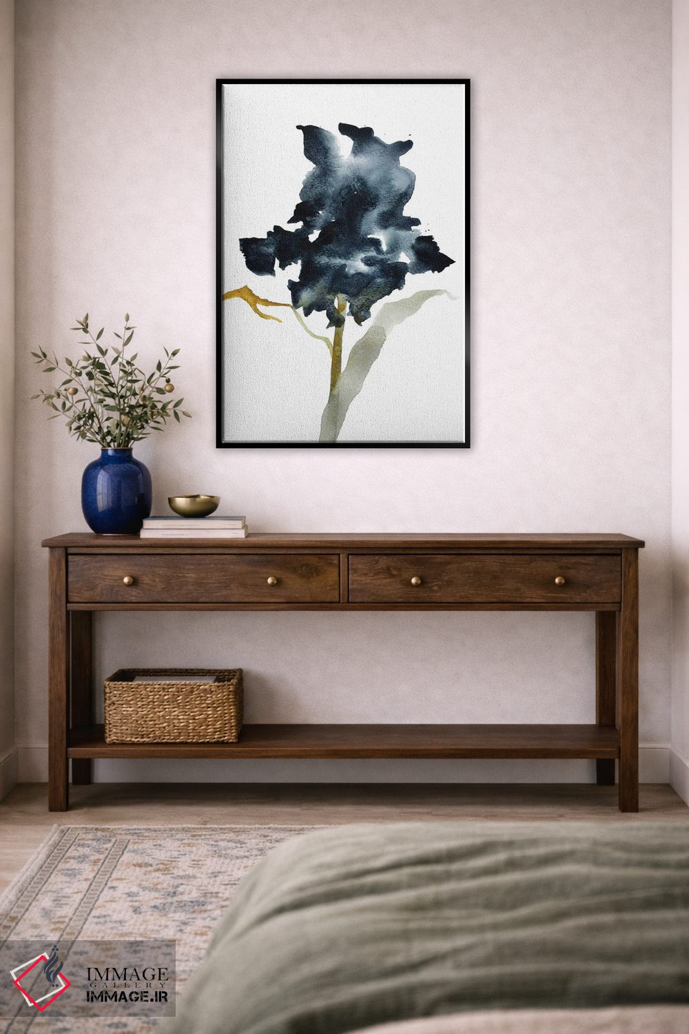 تابلو مینیمال زنبق شماره ۳ اثر الیزابت بکر - D4B