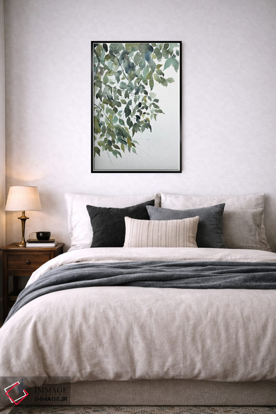 تابلو مینیمال مطالعه شاخه شماره ۵ اثر الیزابت بکر - D6B