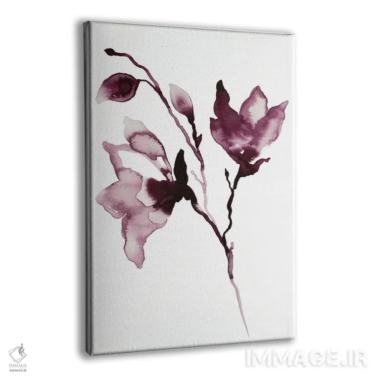تابلو مینیمال ماگنولیا شماره ۴۲ اثر الیزابت بکر - نمای پرسپکتیو محصول