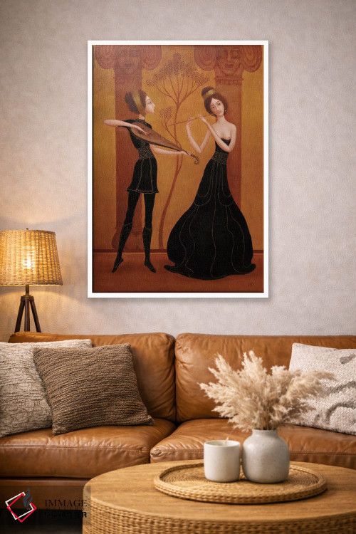 تابلو دکوراتیو ملودی جاودانه اثر ادوارد زنتسیک - D3W