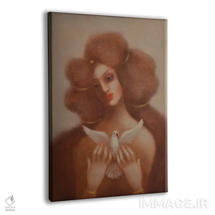 تابلو دکوراتیو پرواز عشق اثر ادوارد زنتسیک - نمای پرسپکتیو محصول