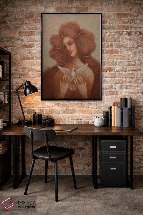 تابلو دکوراتیو پرواز عشق اثر ادوارد زنتسیک - D6B