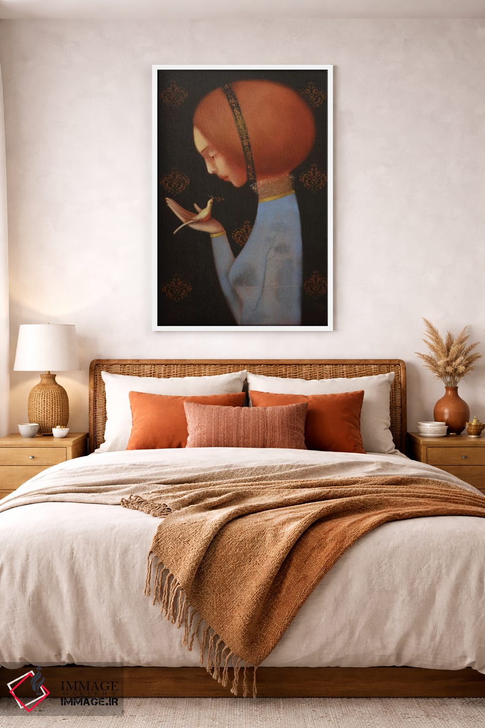 تابلو دکوراتیو نجوای آرام اثر ادوارد زنتسیک - D2W