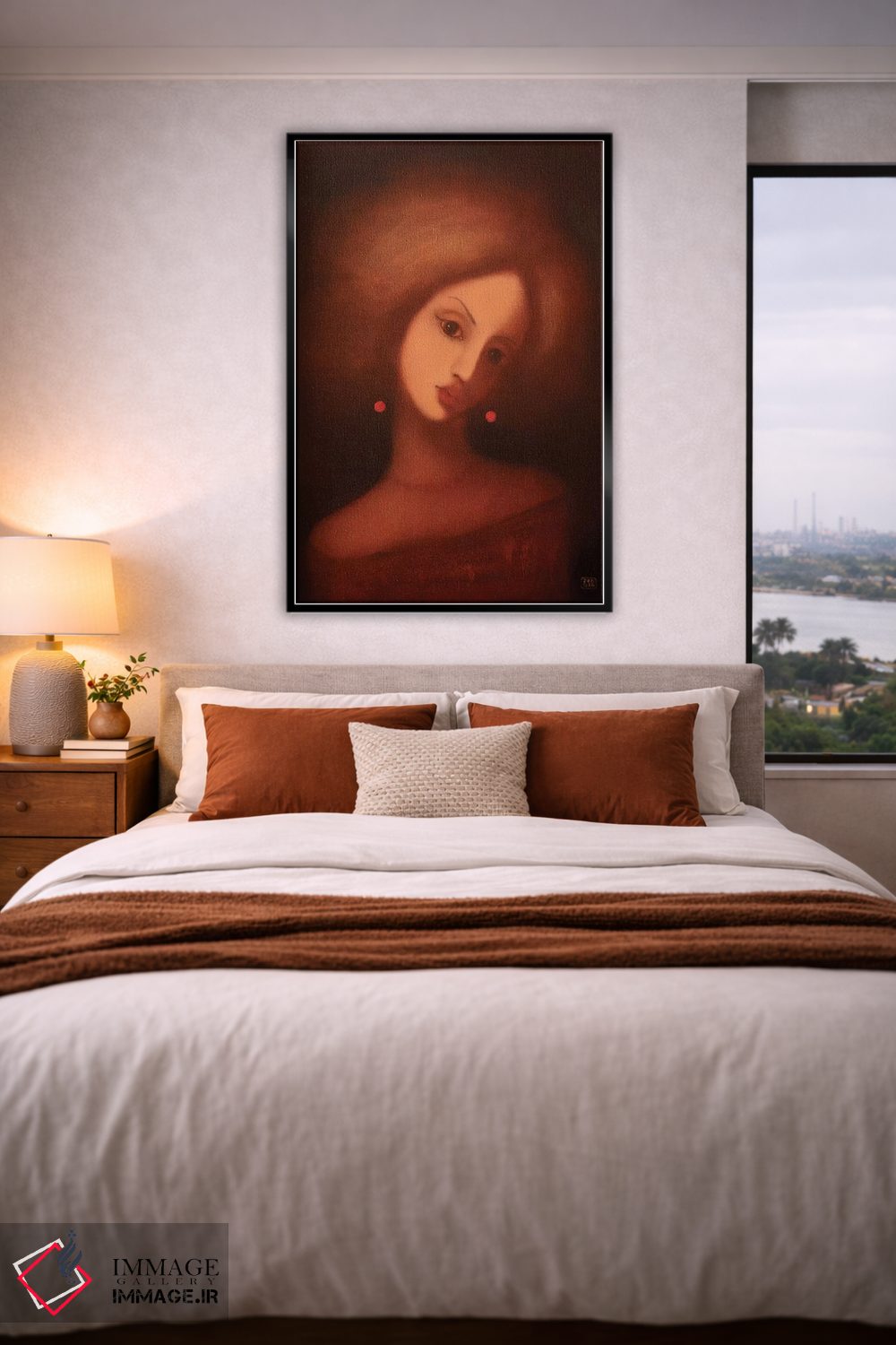 تابلو دکوراتیو ماه اثر ادوارد زنتسیک - D5B