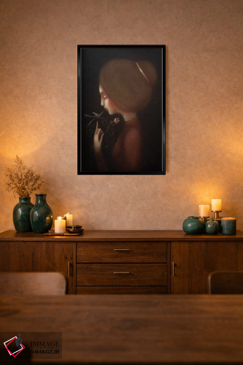 تابلو دکوراتیو پیام عشق اثر ادوارد زنتسیک - D3B