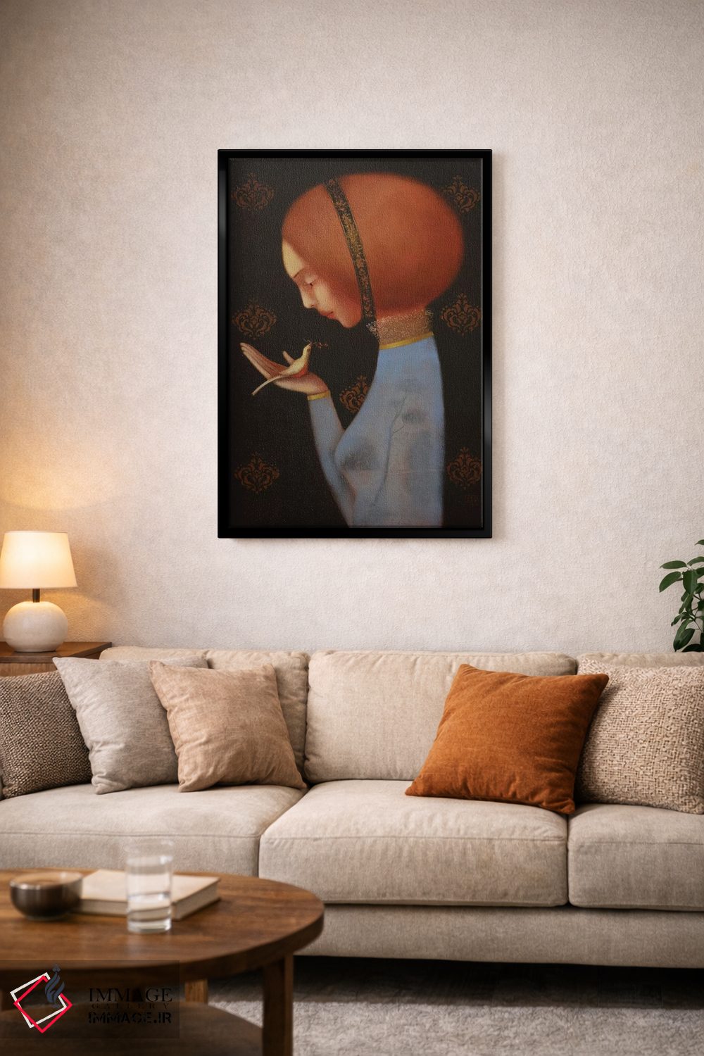 تابلو دکوراتیو نجوای آرام اثر ادوارد زنتسیک - D4B