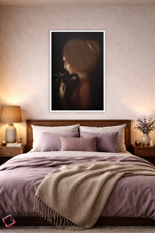 تابلو دکوراتیو پیام عشق اثر ادوارد زنتسیک - D4W